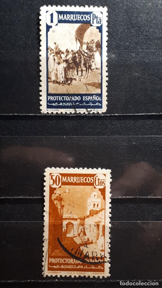 Sellos: MARRUECOS . A&Ntilde;O 1940. &deg;. EDIFIL 210, 212