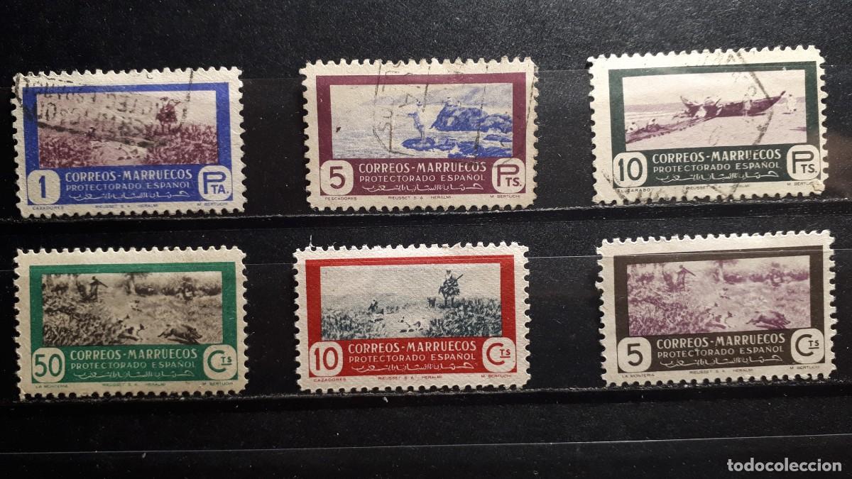 Sellos: MARRUECOS . A&Ntilde;O 1951. */&deg;. EDIFIL 330/5