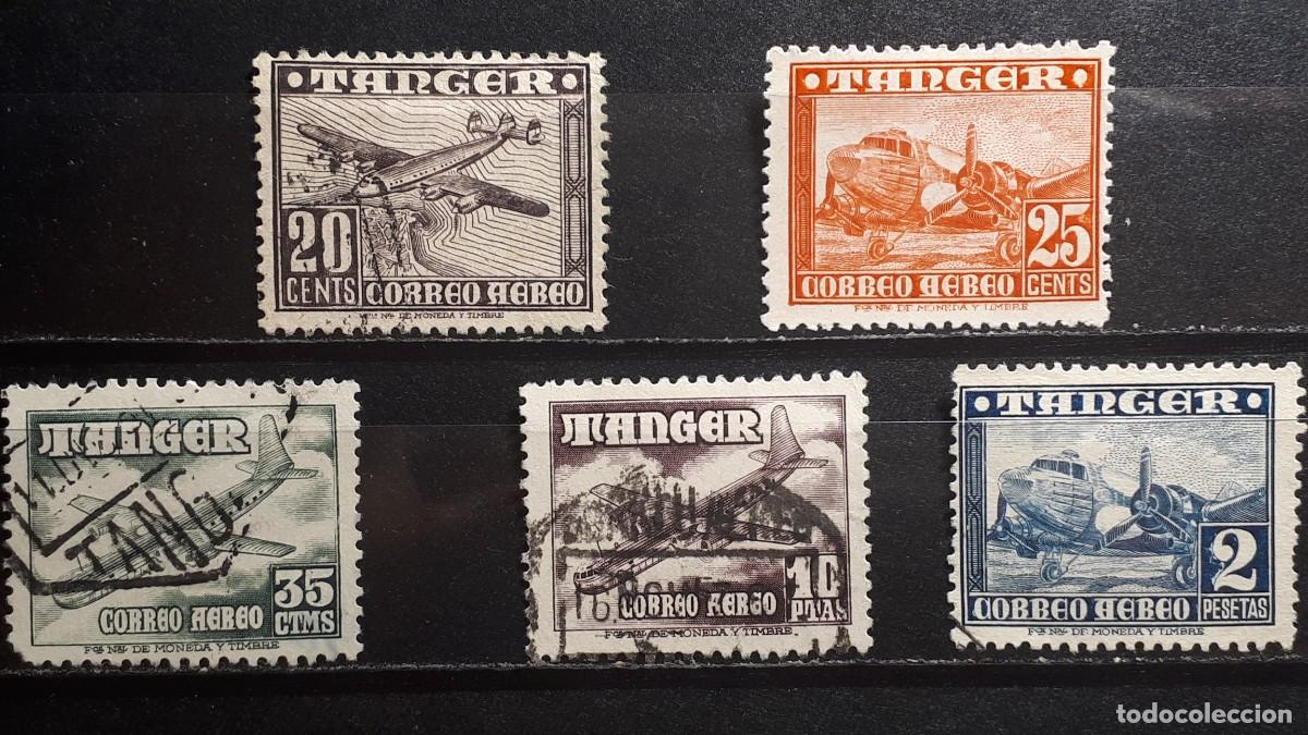 Sellos: T&Aacute;NGER . A&Ntilde;O 1948. &deg;. EDIFIL 166/71. FALTA 168