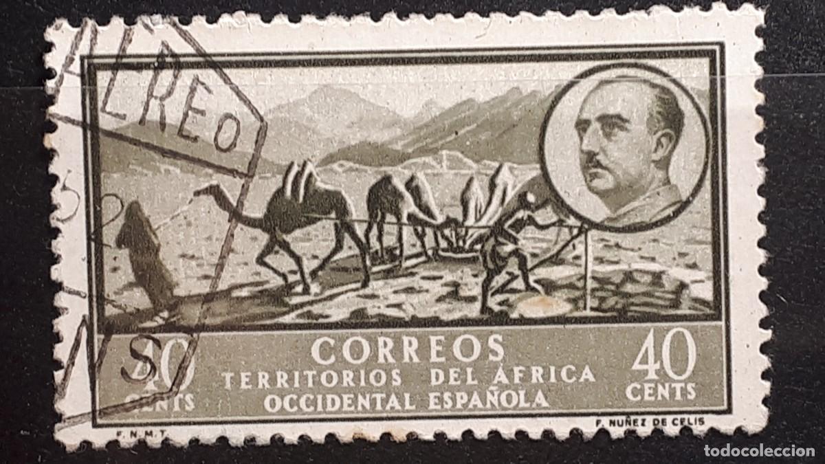 Sellos: AFRICA OCCIDENTAL . A&Ntilde;O 1950 &deg;. Edifil 9