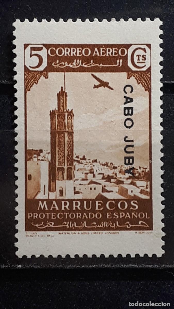 Sellos: CABO JUBY. A&Ntilde;O 1938. *. Edifil 102