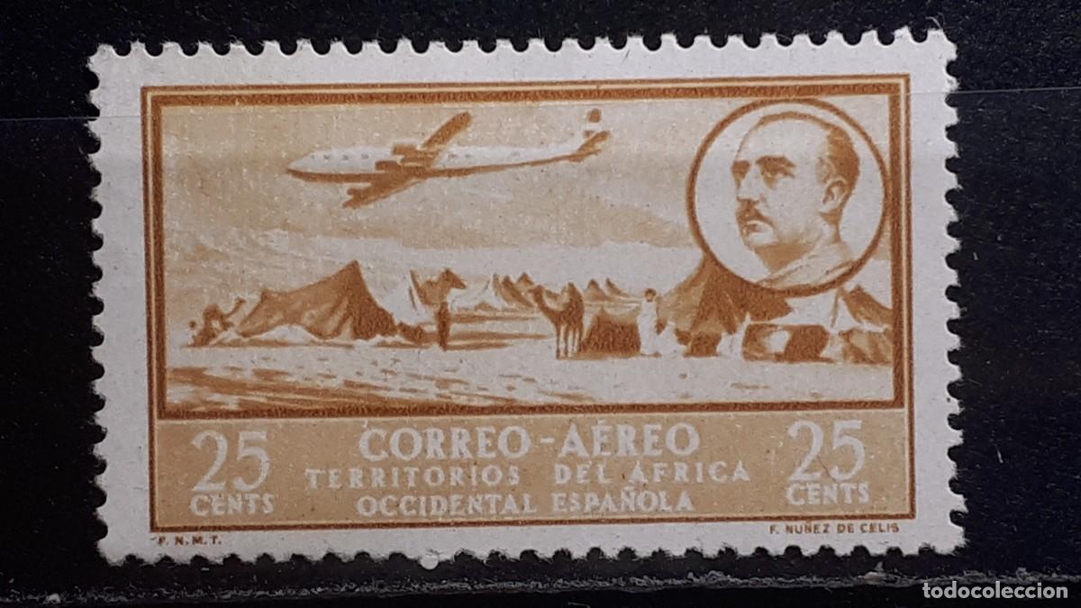 Sellos: AFRICA OCCIDENTAL. A&Ntilde;O 1951. *. EDIFIL 20