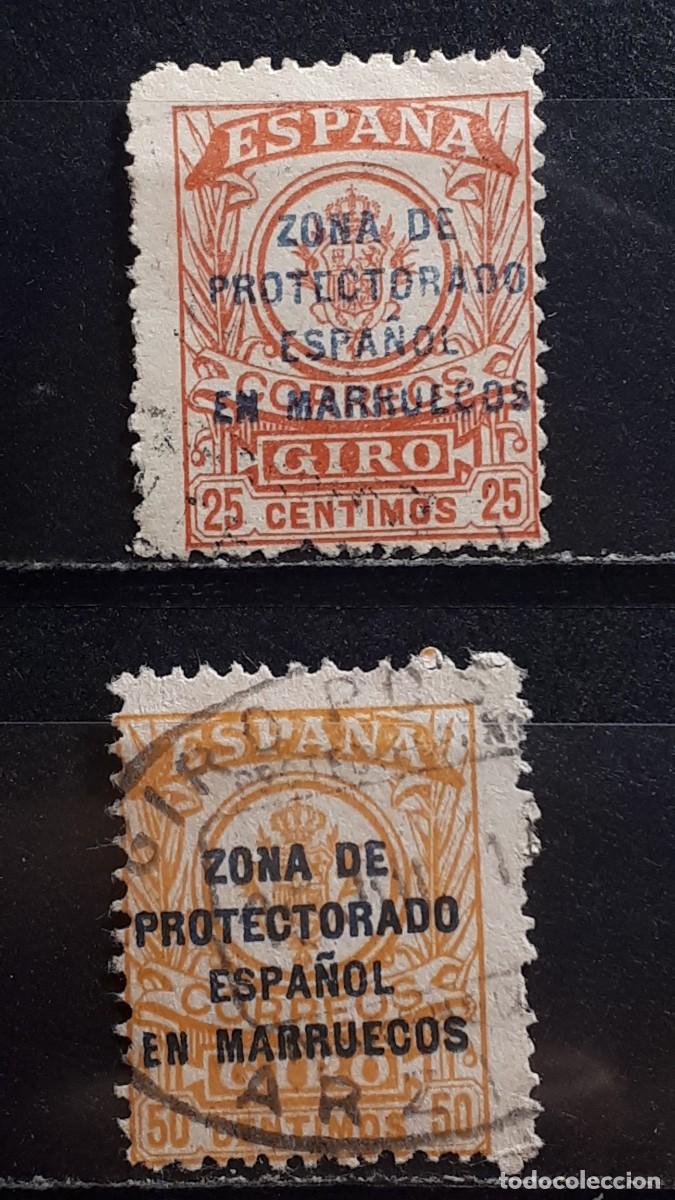 Sellos: MARRUECOS. A&Ntilde;O 1918.&deg;. GIRO