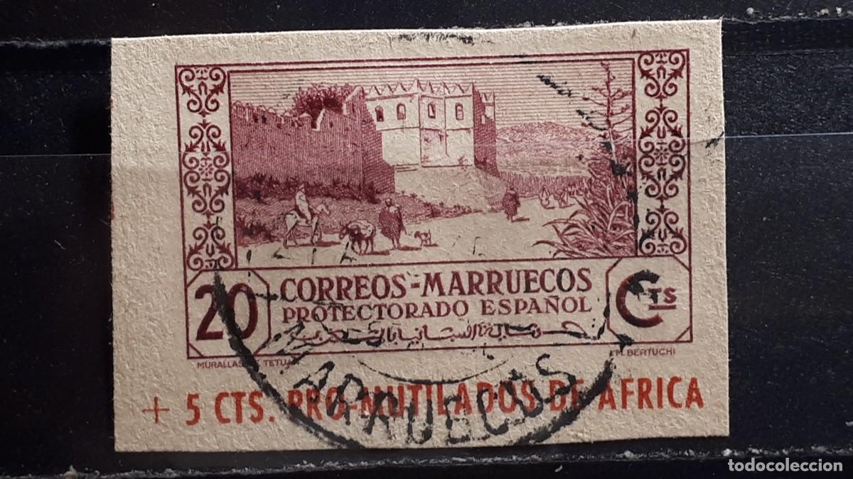 Sellos: MARRUECOS. A&Ntilde;O 1945. &deg;. Entero postal. Tipo II.