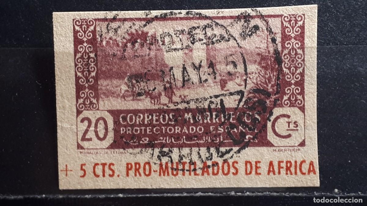 Sellos: MARRUECOS. A&Ntilde;O 1944-56 &deg;. Entero postal. Tipo II.