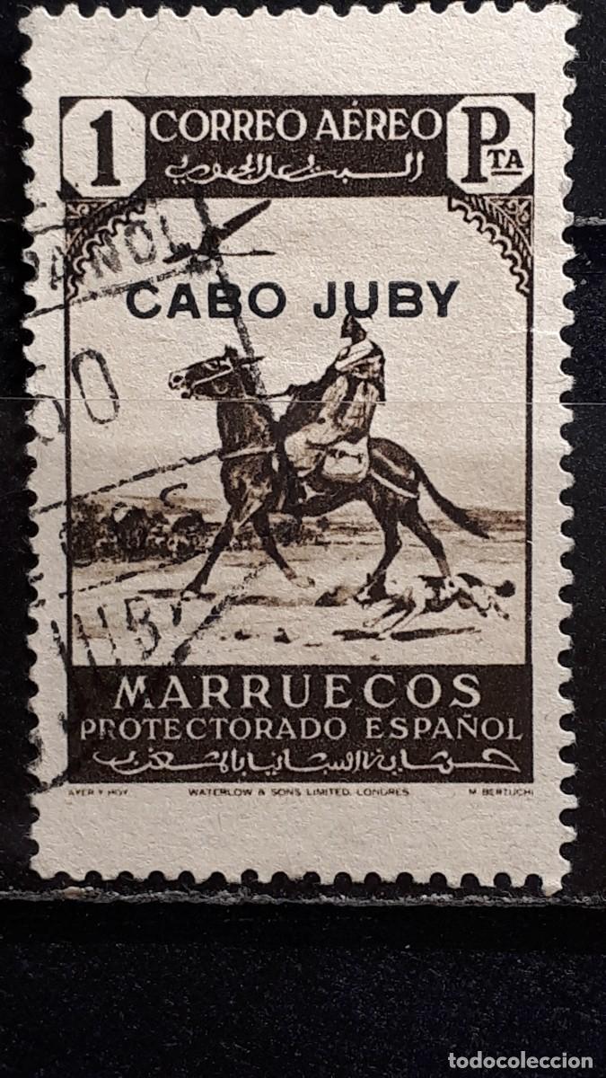 Sellos: CABO JUBY. A&Ntilde;O 1938. &deg;. Edifil 108