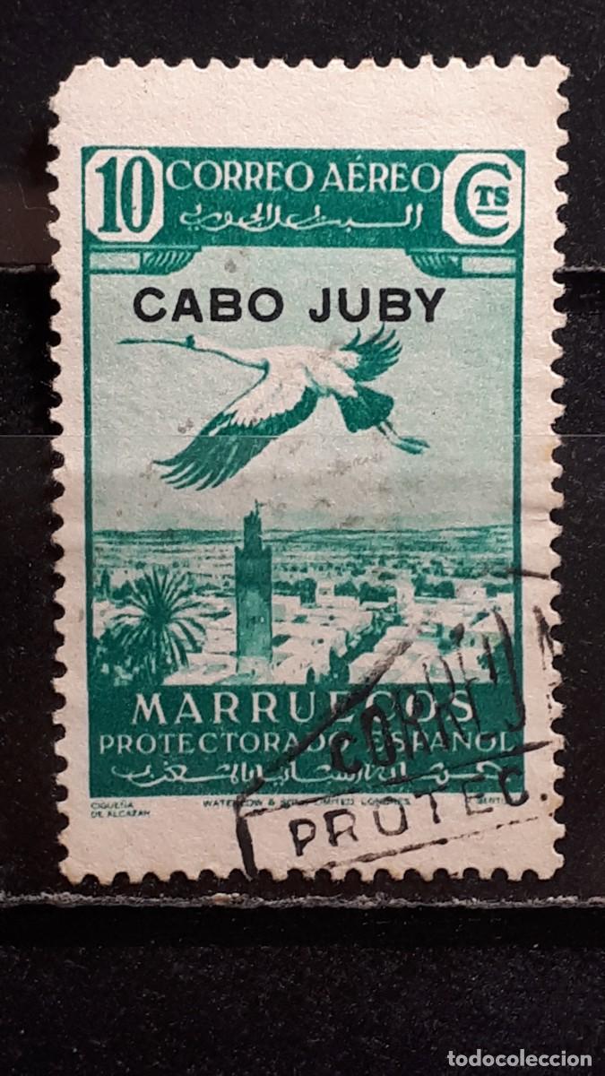 Sellos: CABO JUBY. A&Ntilde;O 1938. &deg;. Edifil 103