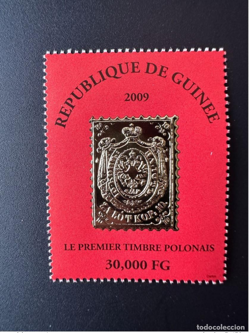 Sellos: Guinea 2009 Mi. 6489 Primer sello polaco sobre OR