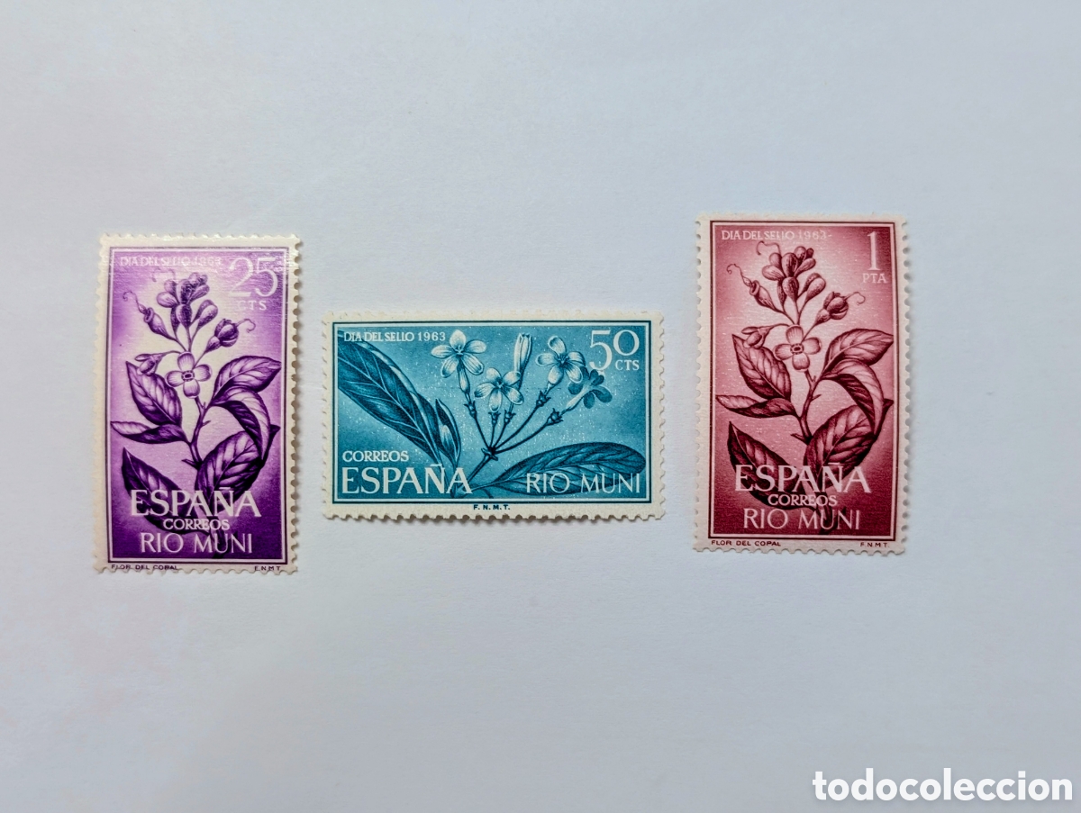 Sellos: Serie sellos nuevos Colonia R&iacute;o Muni