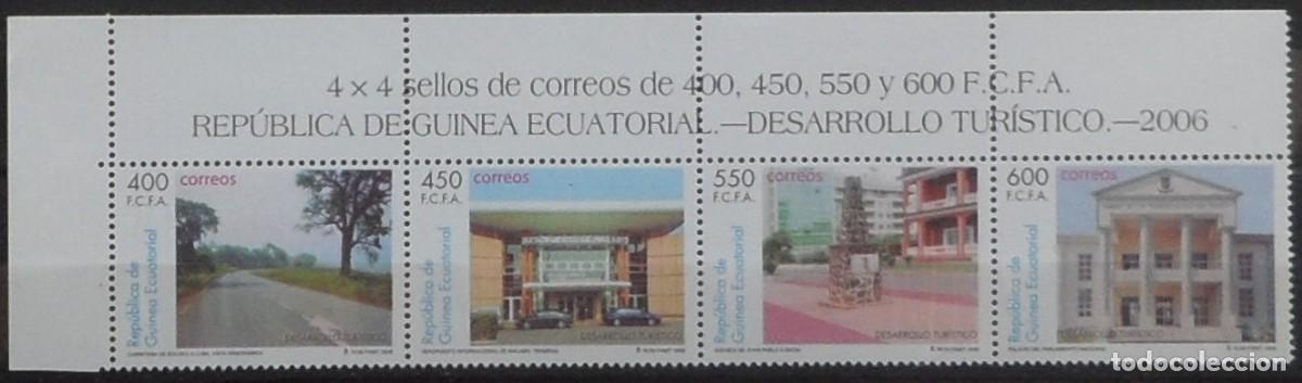 Sellos: 2006-ESPA&Ntilde;A-SELLOS NUEVOS-EX-COLONIA-VER FOTO-GUINEA ECUATORIAL-N&ordm;374/7-DESAROLLO TURISTICO