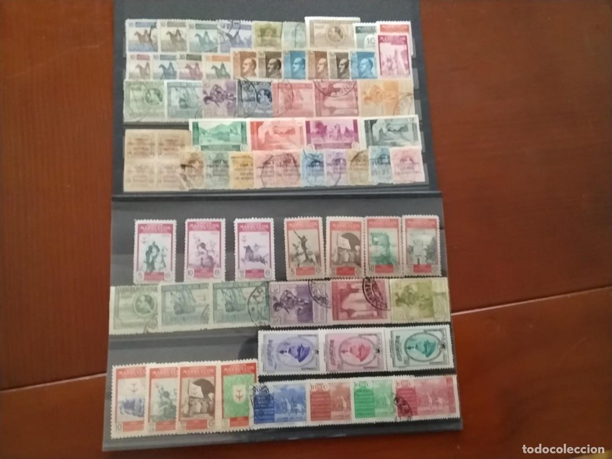 Selos: Lote sellos Marruecos Espa&ntilde;ol