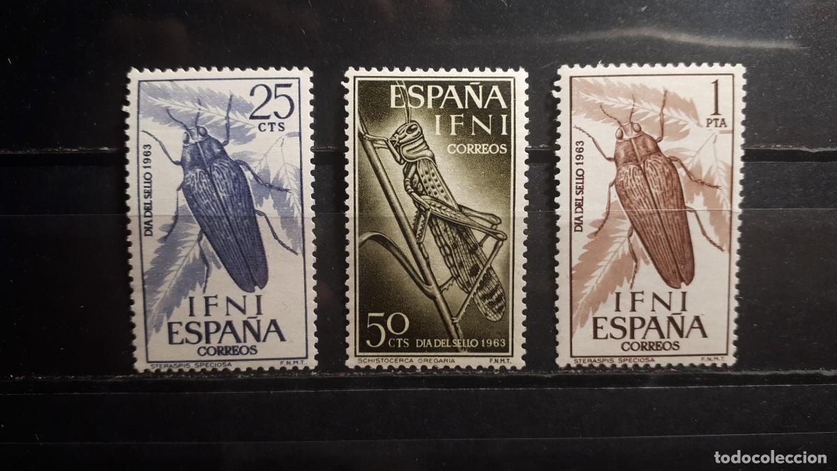 Sellos: IFNI. A&Ntilde;O 1964.**. Edifil 200/2