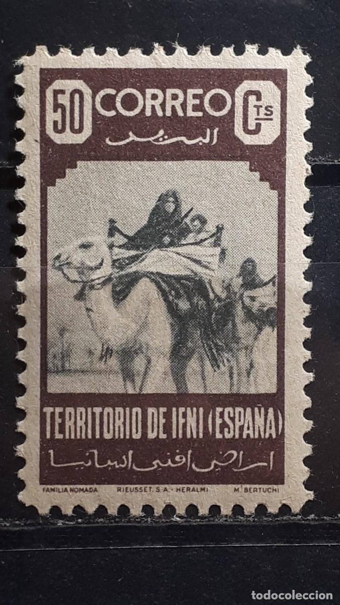Sellos: IFNI. A&Ntilde;O 1947. **. Edifil 36