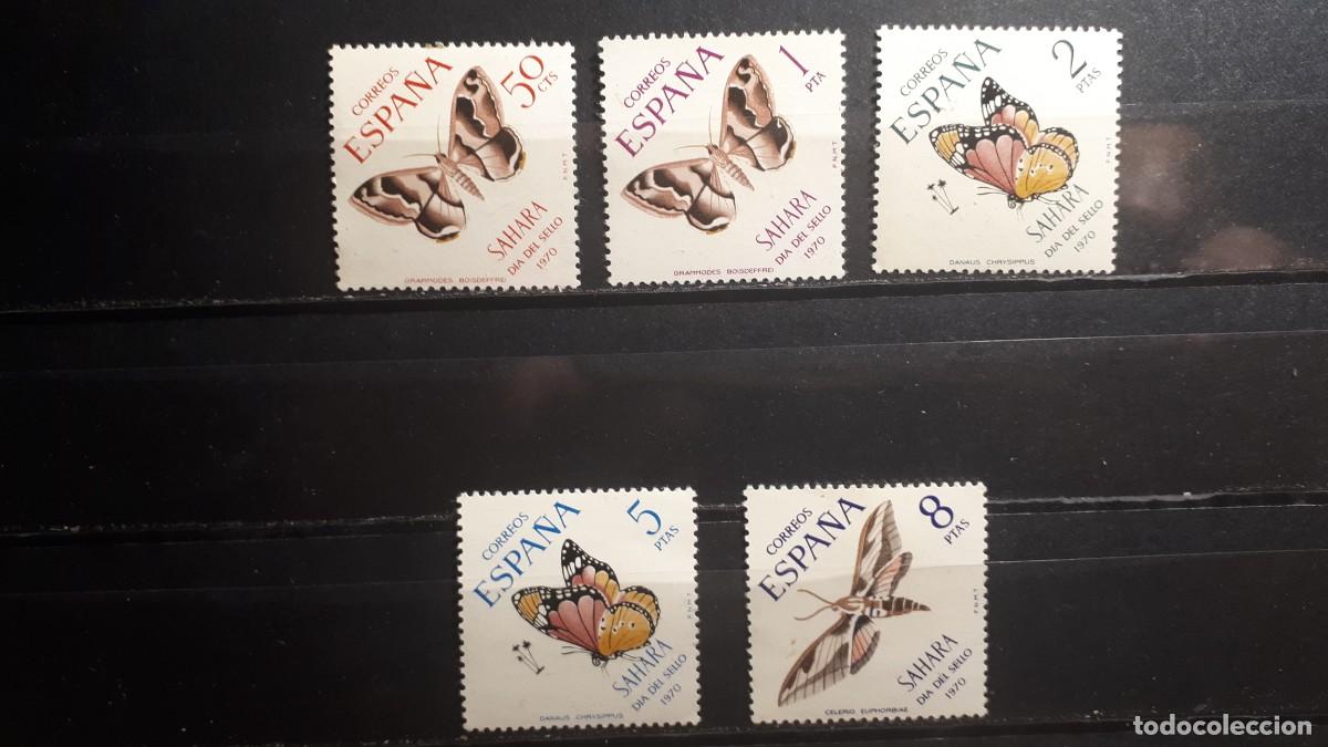 Sellos: S&Aacute;HARA. A&Ntilde;O 1970. **. Edifil 283/7