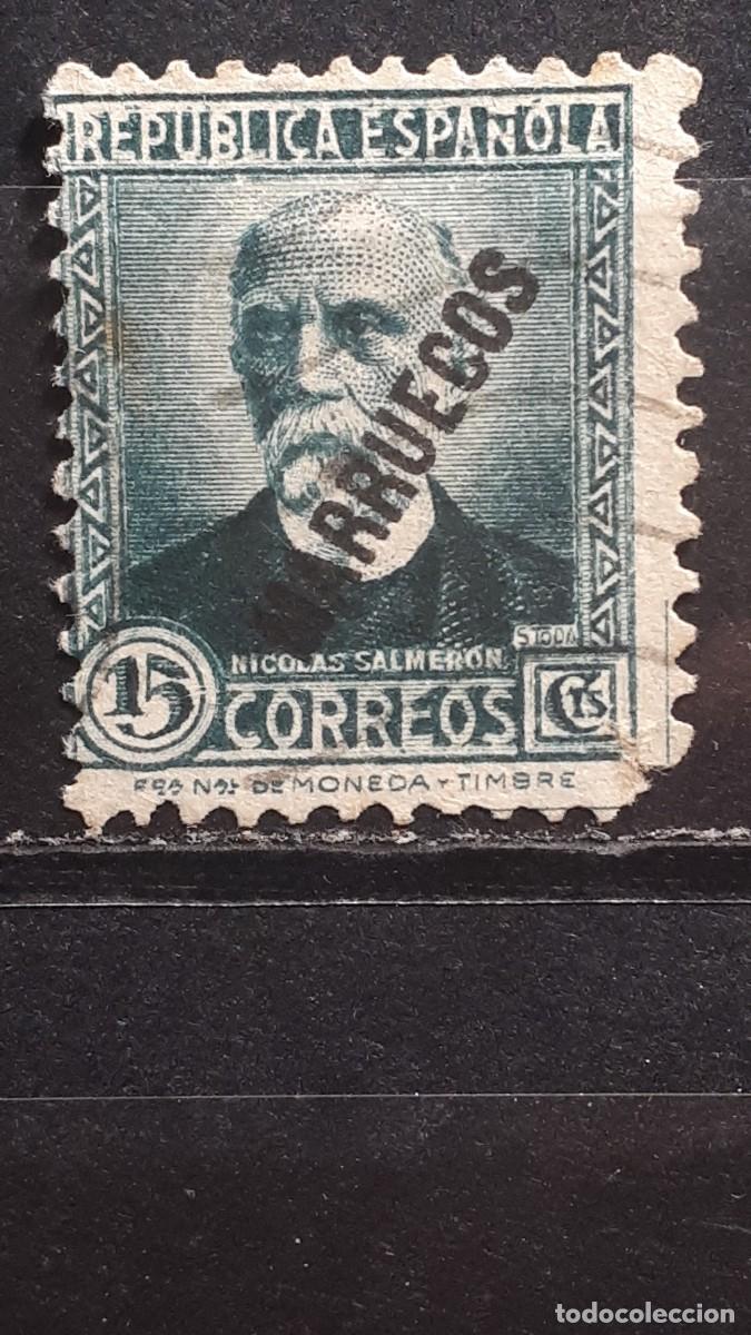 Sellos: T&Aacute;NGER. A&Ntilde;O 1933-8. &deg;. Edifil 74