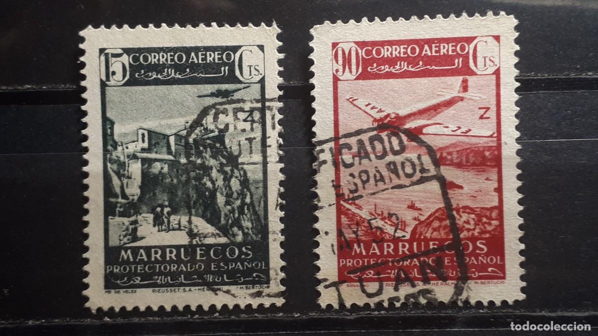Sellos: MARRUECOS. A&Ntilde;O 1942. &deg;. Edifil 242, 244
