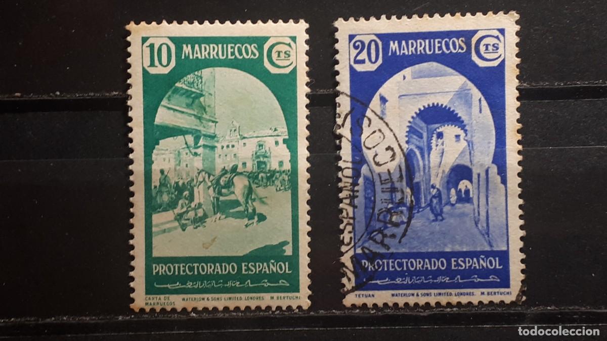 Sellos: MARRUECOS. A&Ntilde;O 1939. &deg;. Edifil 197, 199