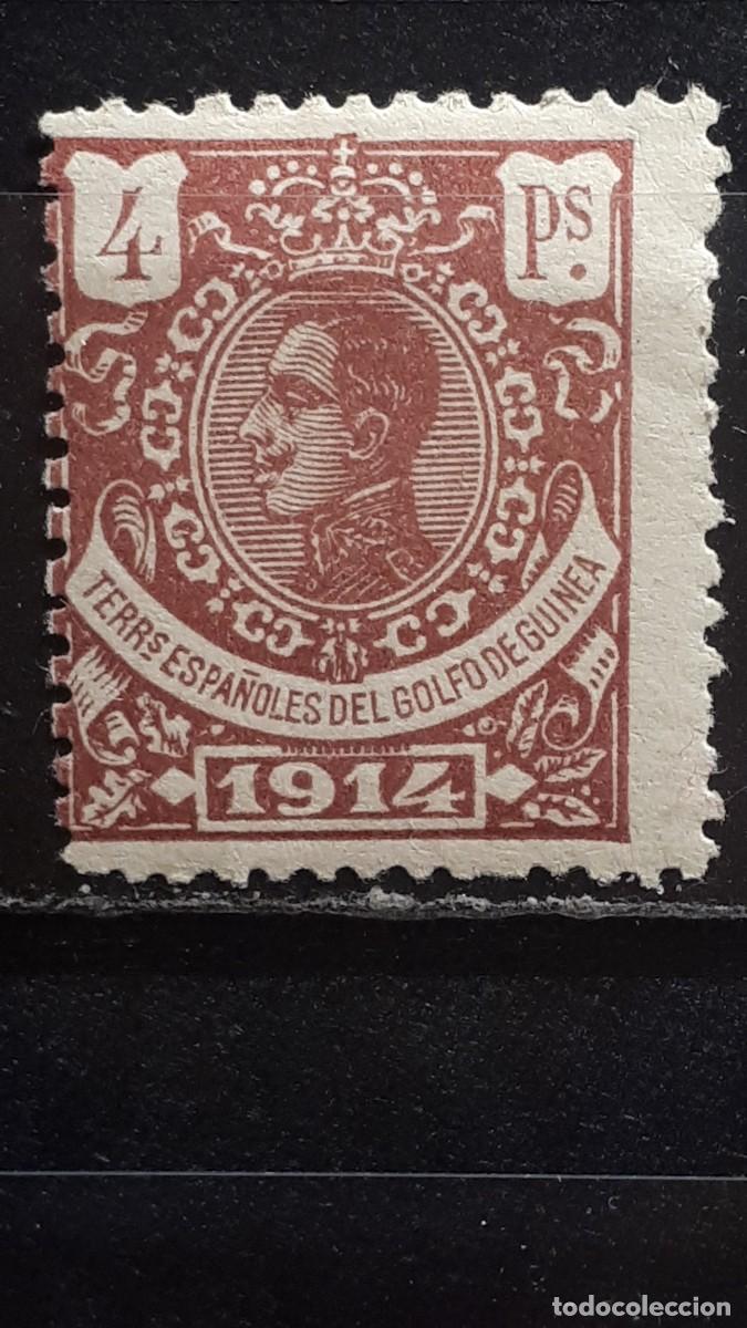 Sellos: GUINEA. A&Ntilde;O 1914. *. EDIFIL 109