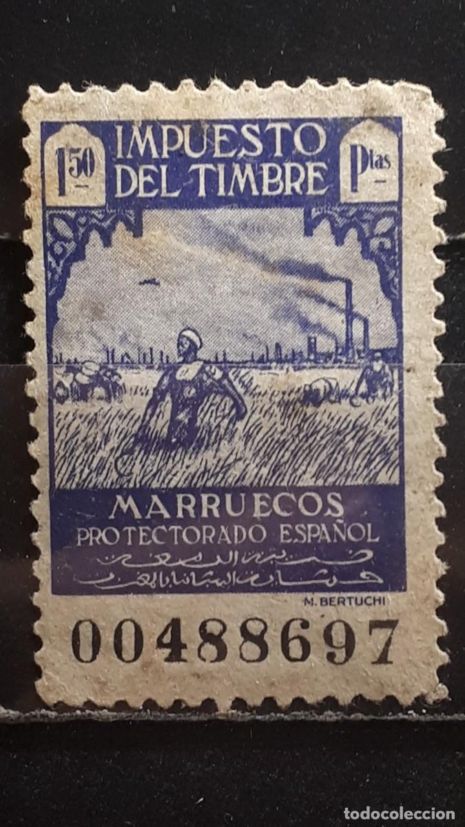 Sellos: MARRUECOS. A&Ntilde;O 1945. *. FISCAL