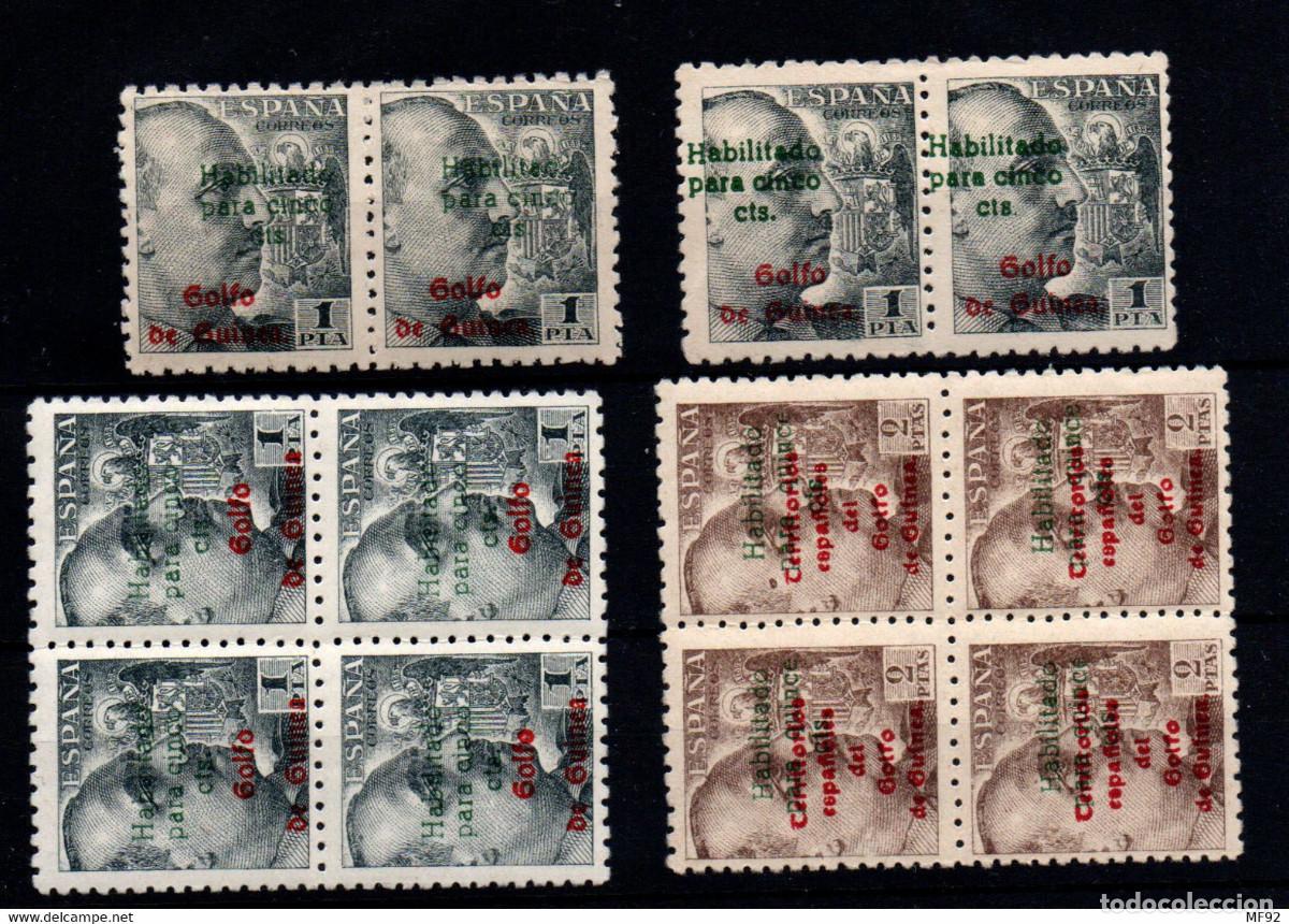 Sellos: Guinea espa&ntilde;ola n&ordm; 273/4. A&ntilde;o 1949