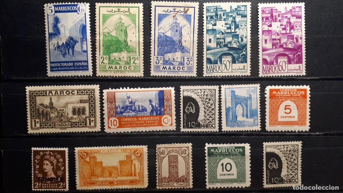 Sellos: MARRUECOS- */**. A catalogar