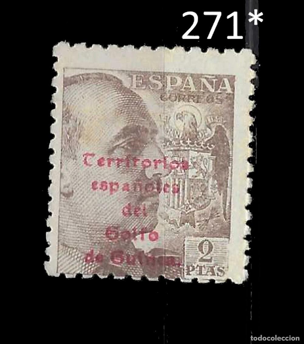 Sellos: GUINEA ESPA&Ntilde;OLA 1943 FRANCO EDIFIL 271*