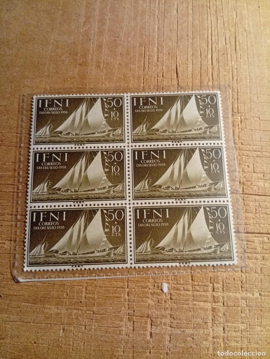 Sellos: Bloque sellos ifni........