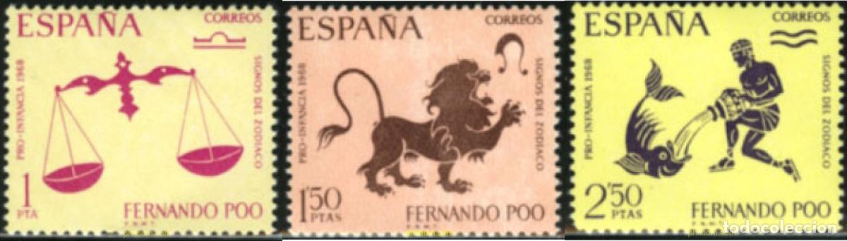 Sellos: 143965 MNH FERNANDO POO 1968 PRO INFANCIA