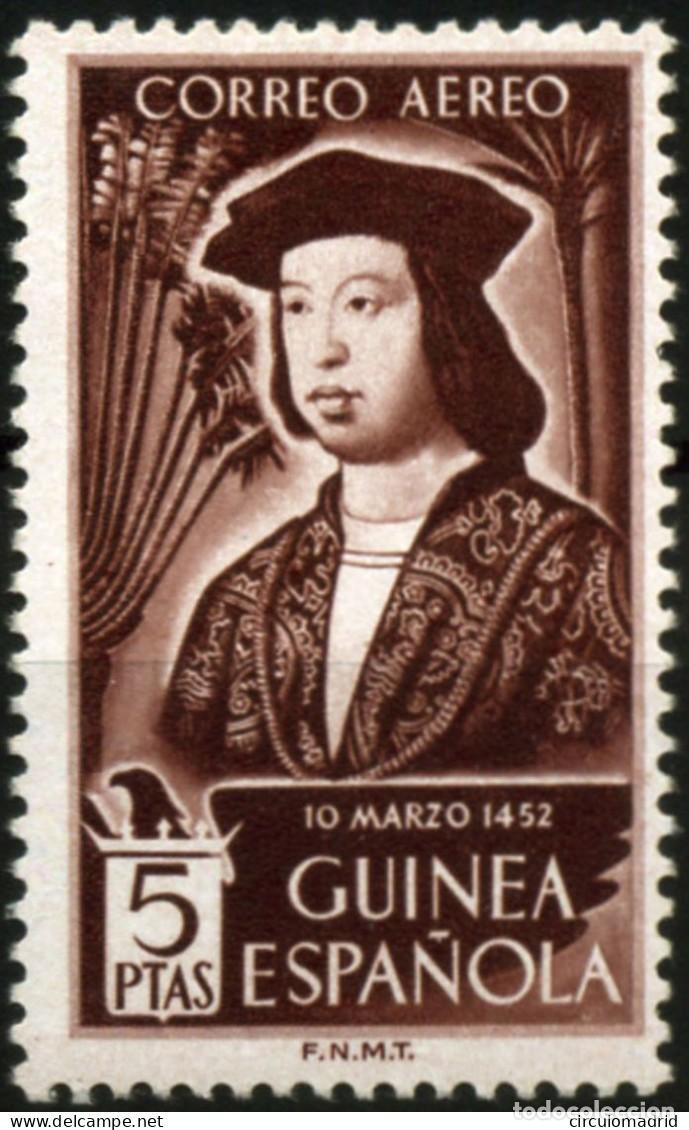 Sellos: Guinea espa&ntilde;ola n&ordm; 317. A&ntilde;o 1952