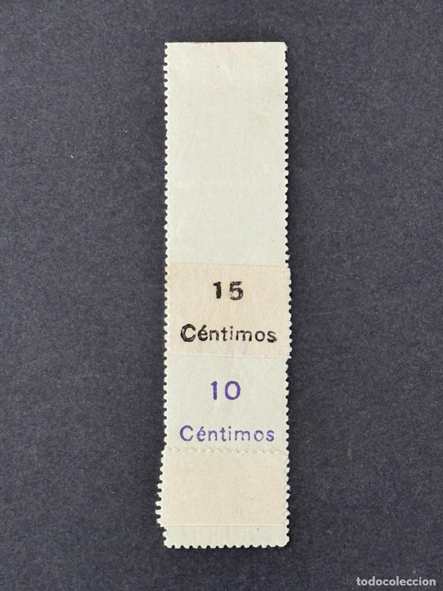 Sellos: Rio de Oro, m&aacute;rgenes o interpaneles del pliego con habilitaci&oacute;n