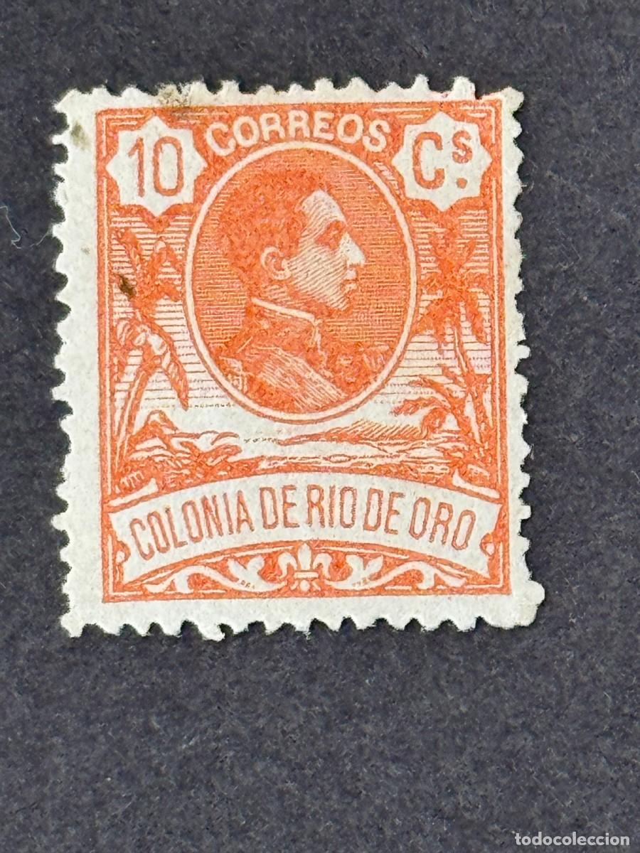 Sellos: Rio de Oro, Alfonso XIII, 1909, Edifil 44, MUESTRA A.000.000 nuevo