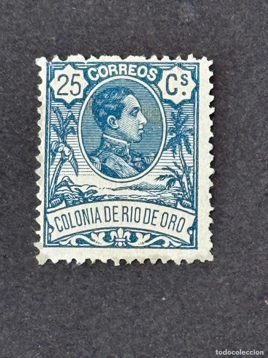 Sellos: Rio de Oro, Alfonso XIII, 1909, Edifil 47, nuevo