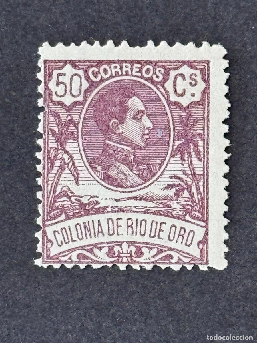 Sellos: Rio de Oro, Alfonso XIII, 1909, Edifil 50, nuevo