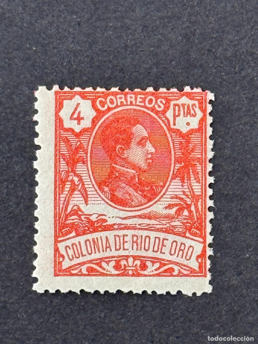 Sellos: Rio de Oro, Alfonso XIII, 1909, Edifil 52, nuevo