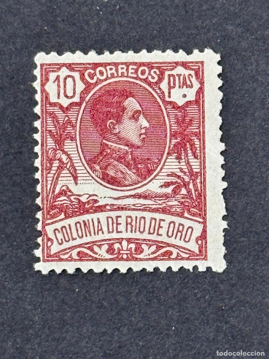 Sellos: Rio de Oro, Alfonso XIII, 1909, Edifil 53, nuevo