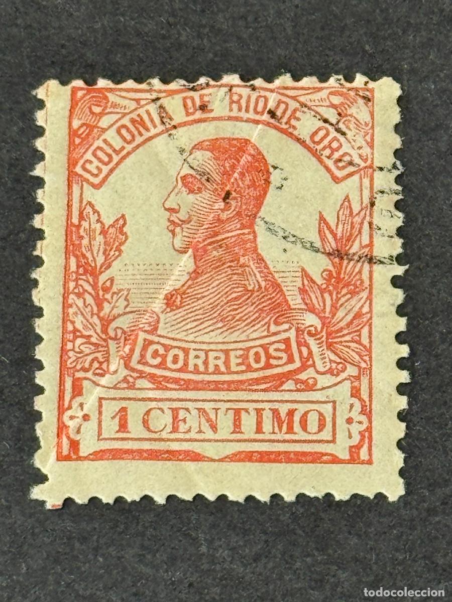 Sellos: Rio de Oro, Alfonso XIII, 1912, Edifil 65, usado