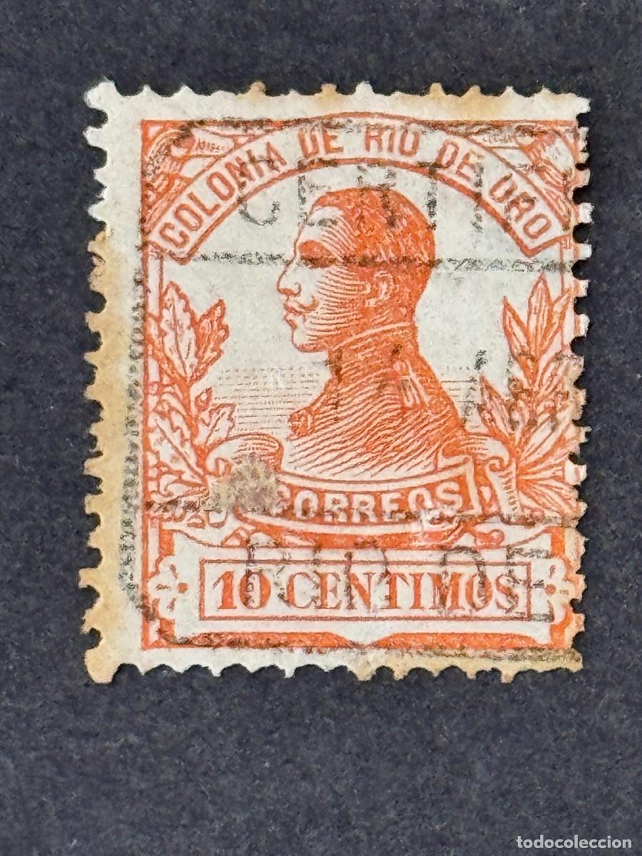 Sellos: Rio de Oro, Alfonso XIII, 1912, Edifil 68, usado