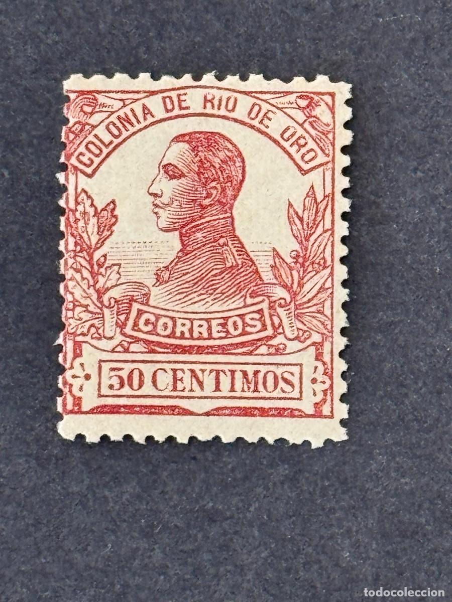 Sellos: Rio de Oro, Alfonso XIII, 1912, Edifil 74, nuevo
