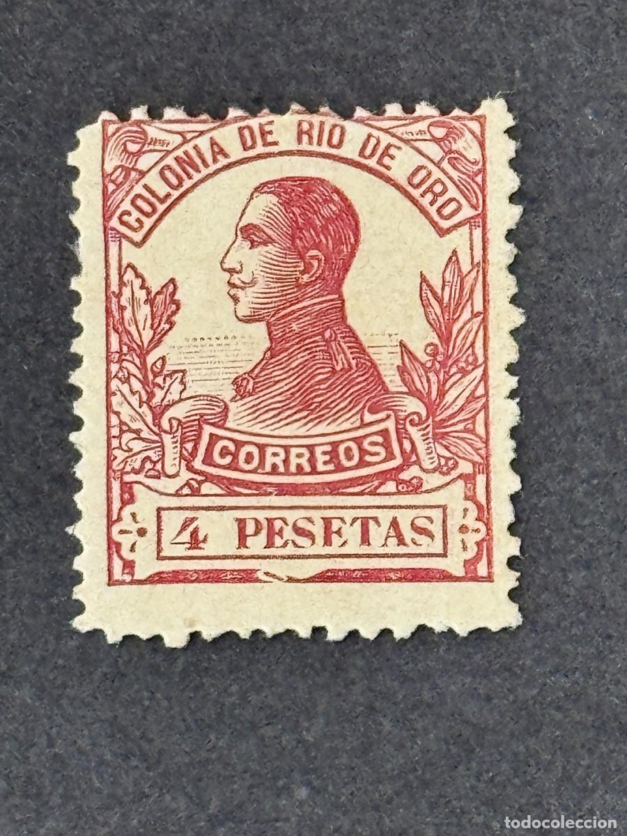 Sellos: Rio de Oro, Alfonso XIII, 1912, Edifil 76, MUESTRA A.000.000 nuevo con fijasellos