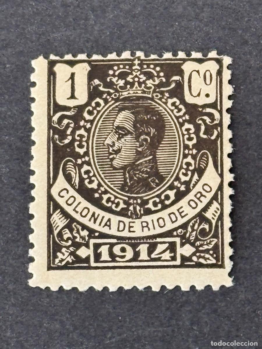 Sellos: Rio de Oro, Alfonso XIII, 1914, Edifil 78, nuevo
