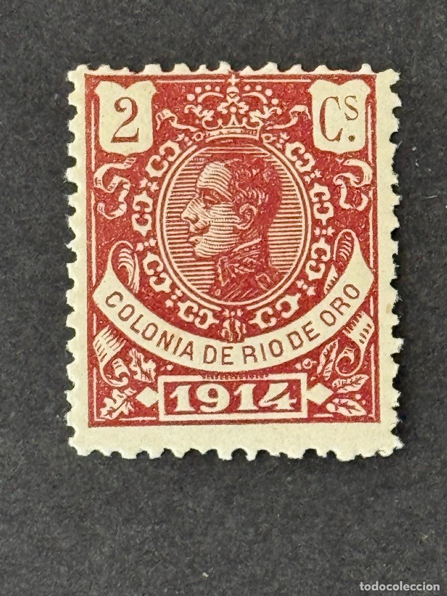 Sellos: Rio de Oro, Alfonso XIII, 1914, Edifil 79, nuevo