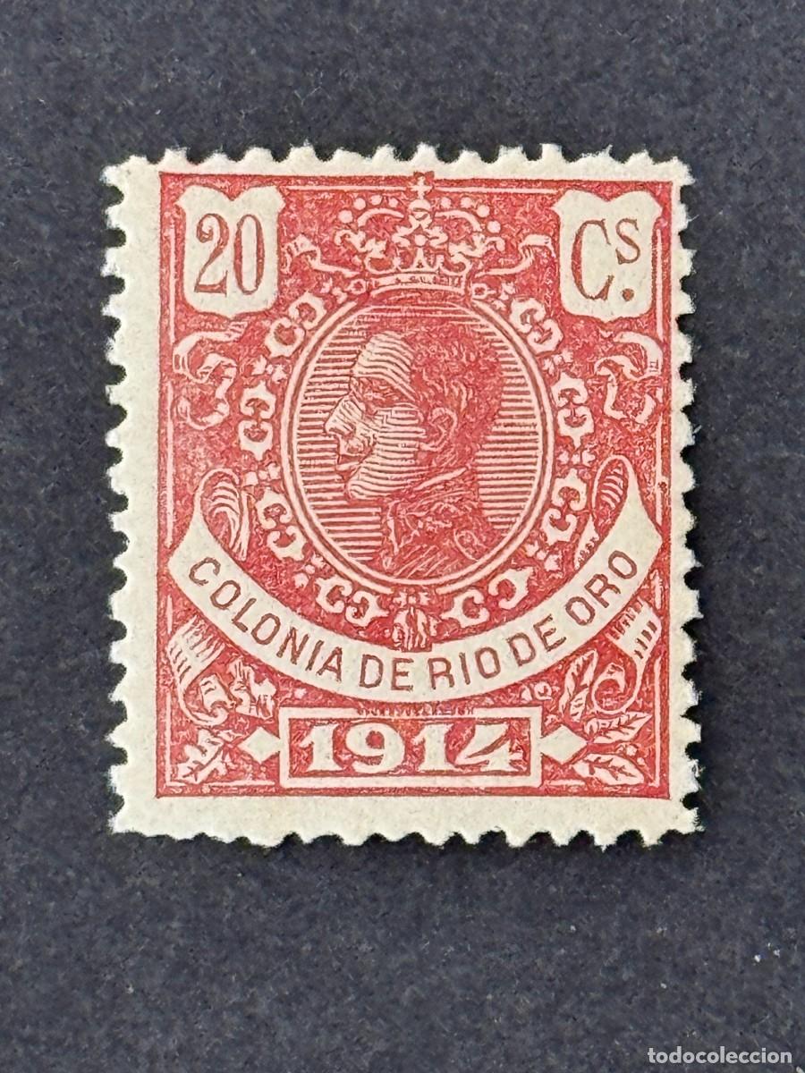 Sellos: Rio de Oro, Alfonso XIII, 1914, Edifil 83, nuevo
