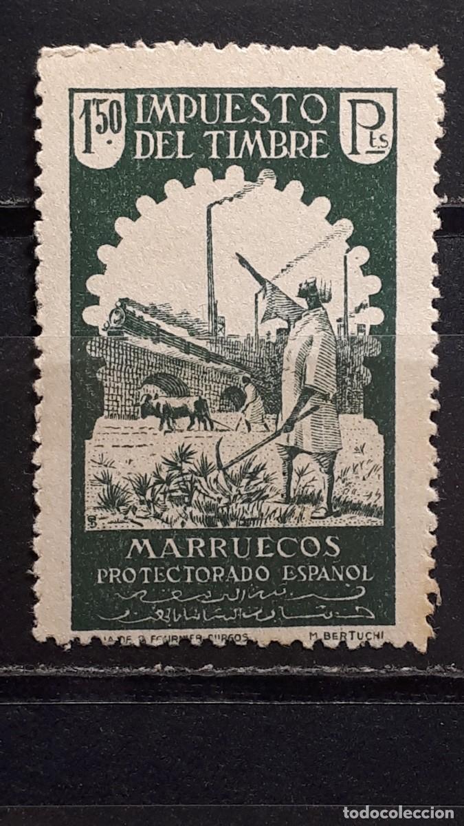 Sellos: MARRUECOS. A&Ntilde;O 1940. **. Fiscal