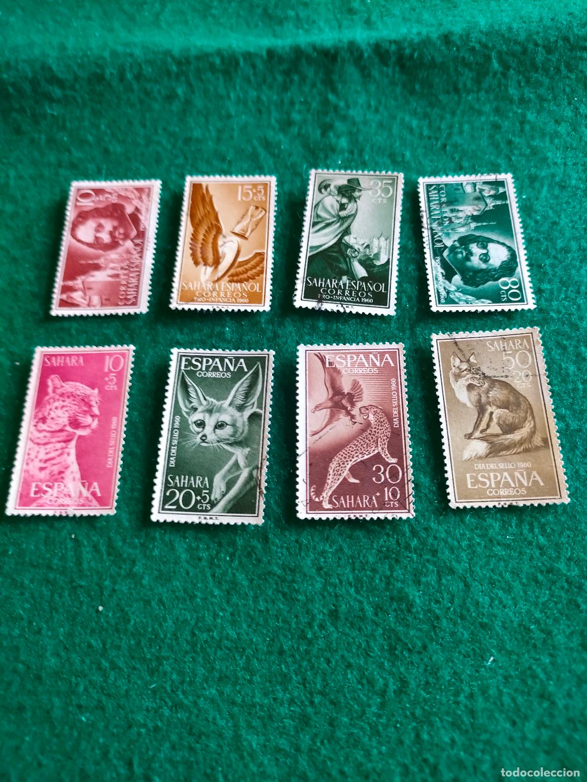 Sellos: SERIES COMPLETAS SELLOS USADOS DEL SAHARA L-93