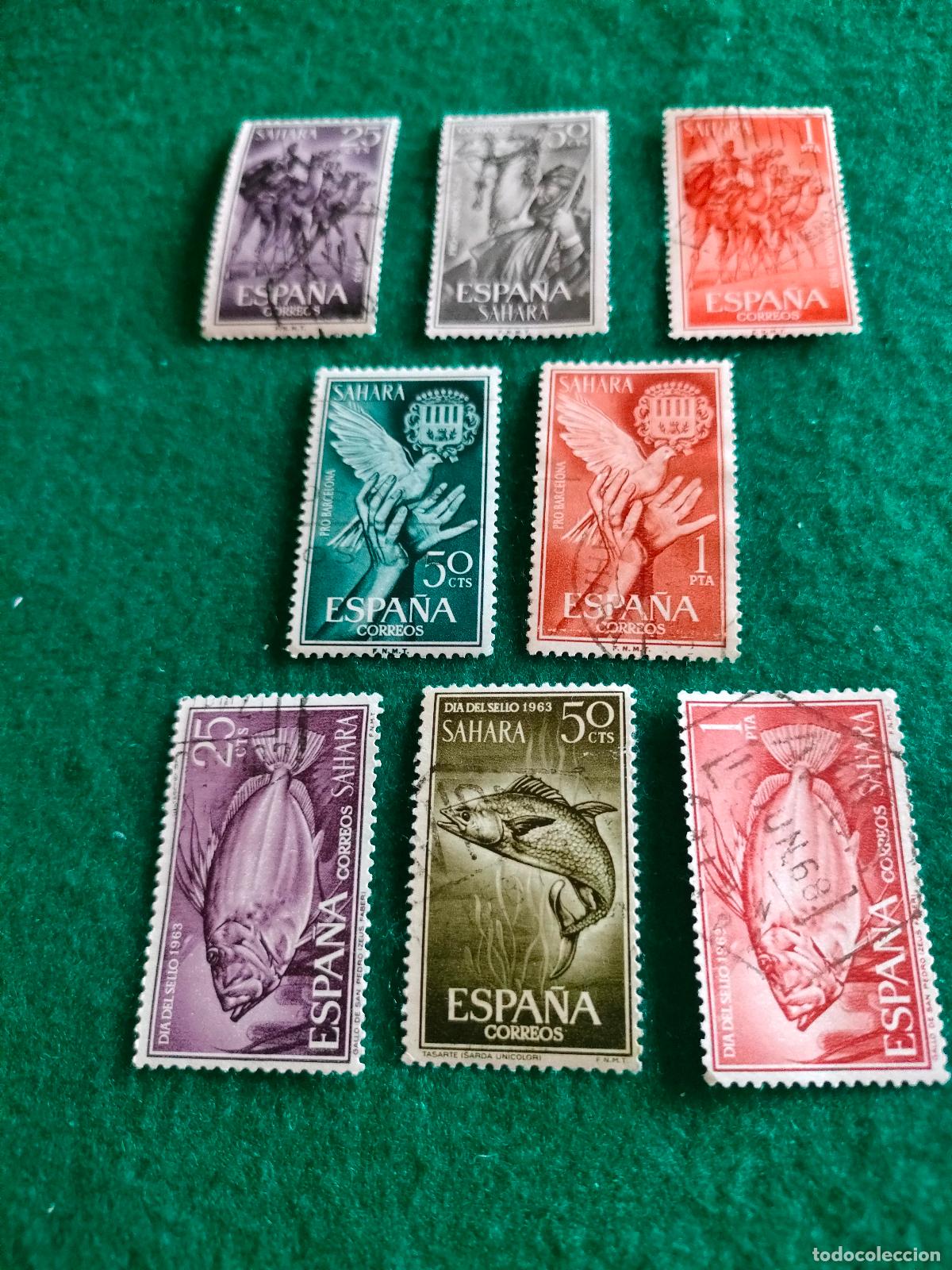 Sellos: SERIES COMPLETAS SELLOS USADOS DEL SAHARA L-97