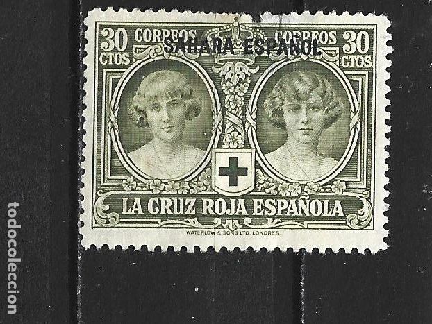 Sellos: SAHARA ESPA&Ntilde;OL EDIFIL NUM. 18 USADO --TRANSPARENCIA GRANDE PRECIO MUY REBAJADO-