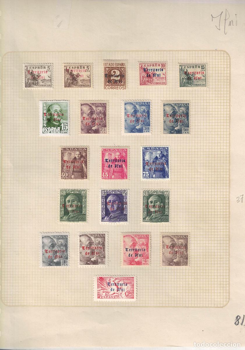 Sellos: FA8370. FILATELIA. Gran y ENORME colecci&oacute;n de sellos de la Dependencia Postal de IFNI