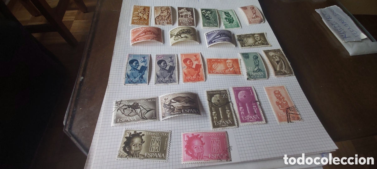 Sellos: 23 SELLOS RIO MUNI Y FERNANDO POO