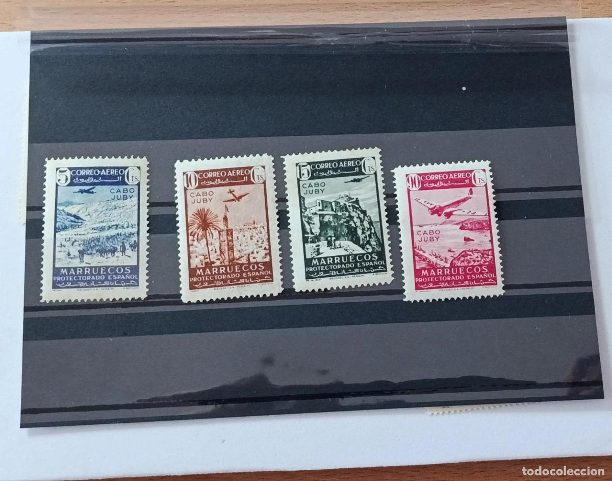 Sellos: Sellos colonias Cabo Juby 1942, Edifil 133/136