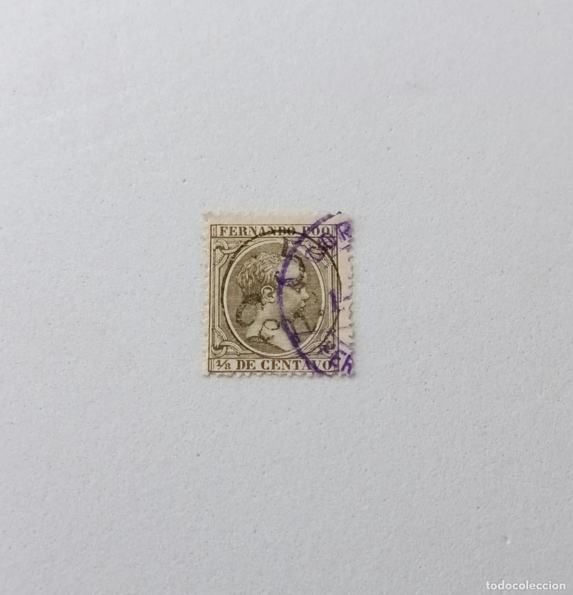 Sellos: Sellos colonias Fernando Poo 1896-1900, Edifil 40